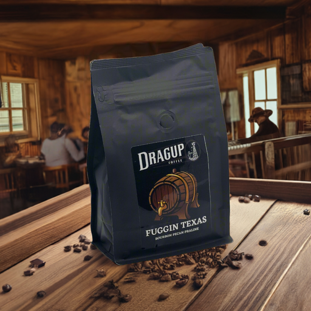 Bourbon Pecan Praline 12oz – Drag Up Coffee