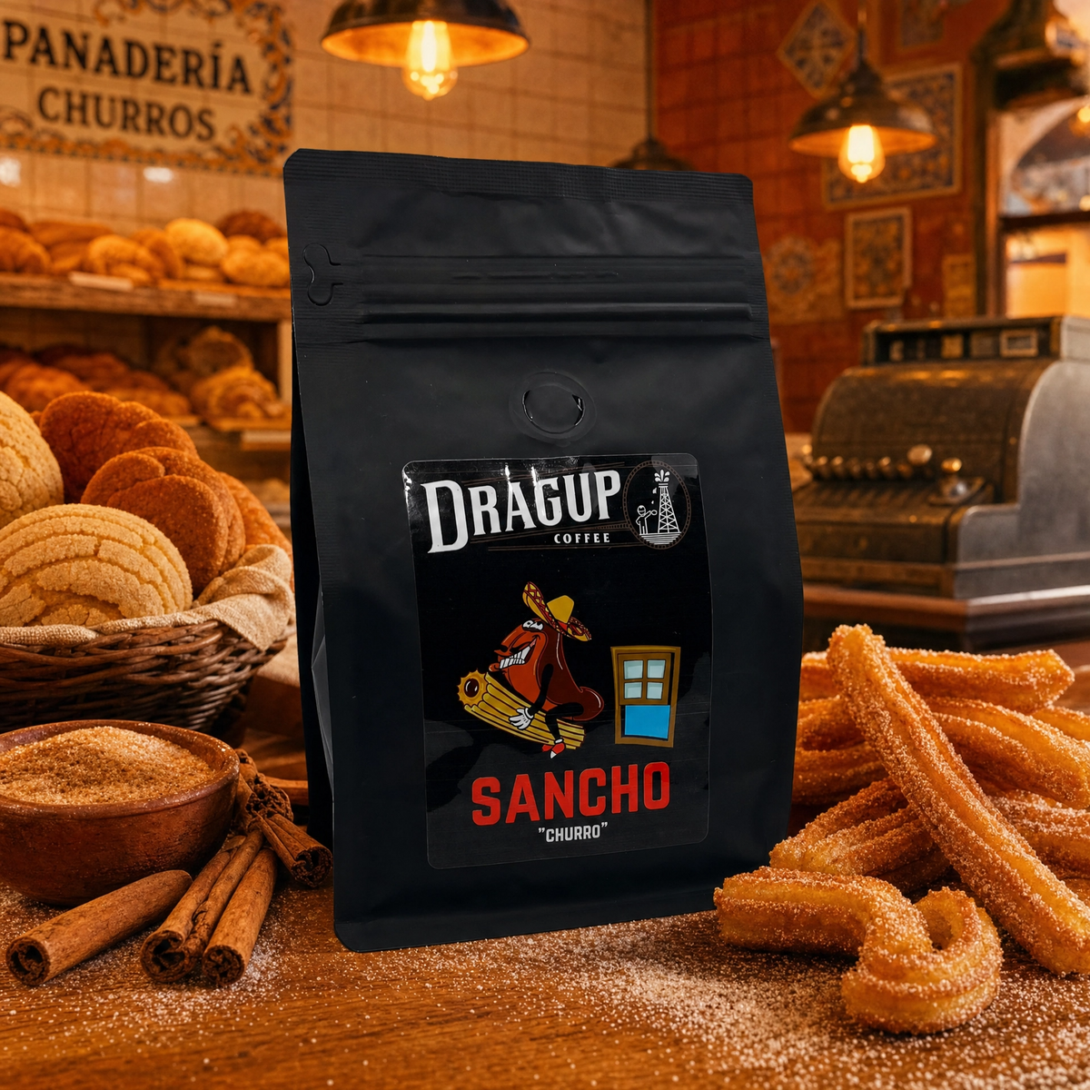 SANCHO (Churro Flavored) – Drag Up Coffee