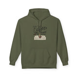 Drag Up Coffee is My Therapy Fleece Hoodie