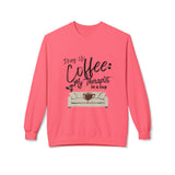 Drag Up Coffee is My Therapy Crew Neck Sweatshirt