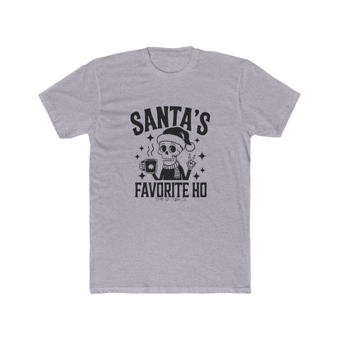 Santa's Ho -Unisex Cotton Crew Tee