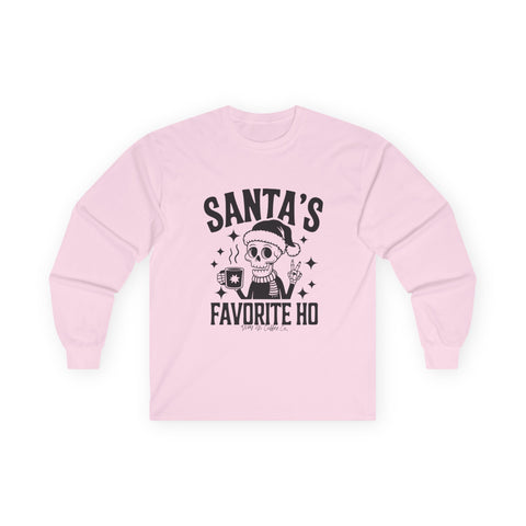 Santa's Ho- Unisex Ultra Cotton Long Sleeve Tee