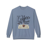 Drag Up Coffee is My Therapy Crew Neck Sweatshirt