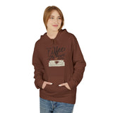 Drag Up Coffee is My Therapy Fleece Hoodie