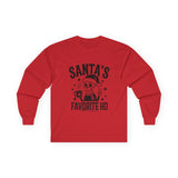 Santa's Ho- Unisex Ultra Cotton Long Sleeve Tee