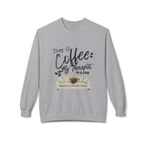 Drag Up Coffee is My Therapy Crew Neck Sweatshirt