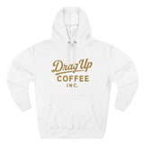 Three-Panel Fleece Hoodie