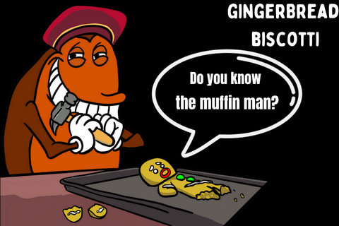 Gingerbread Biscotti