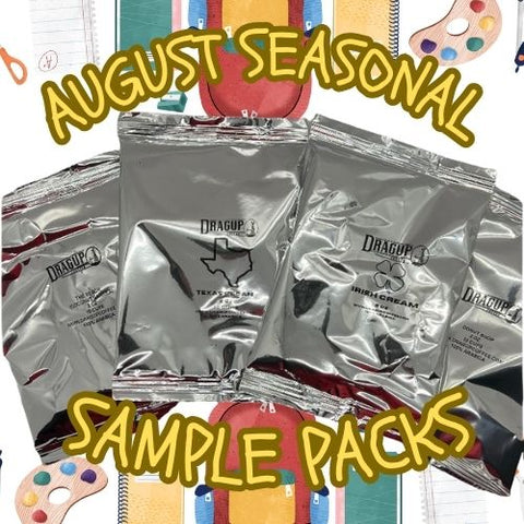 AUGUST SEASONAL SAMPLE PACKS!