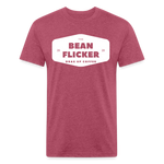 Bean Flicker OG LOGO! - heather burgundy