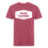Bean Flicker OG LOGO! - heather burgundy