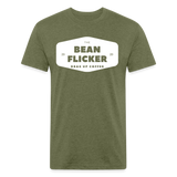 Bean Flicker OG LOGO! - heather military green