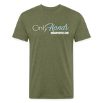 Only Hands Tee - heather military green
