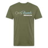 Only Hands Tee - heather military green