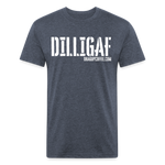 DILLIGAF TEE - heather navy
