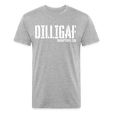 DILLIGAF TEE - heather gray