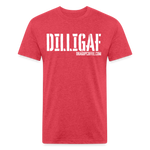 DILLIGAF TEE - heather red