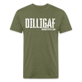 DILLIGAF TEE - heather military green