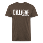 DILLIGAF TEE - heather espresso