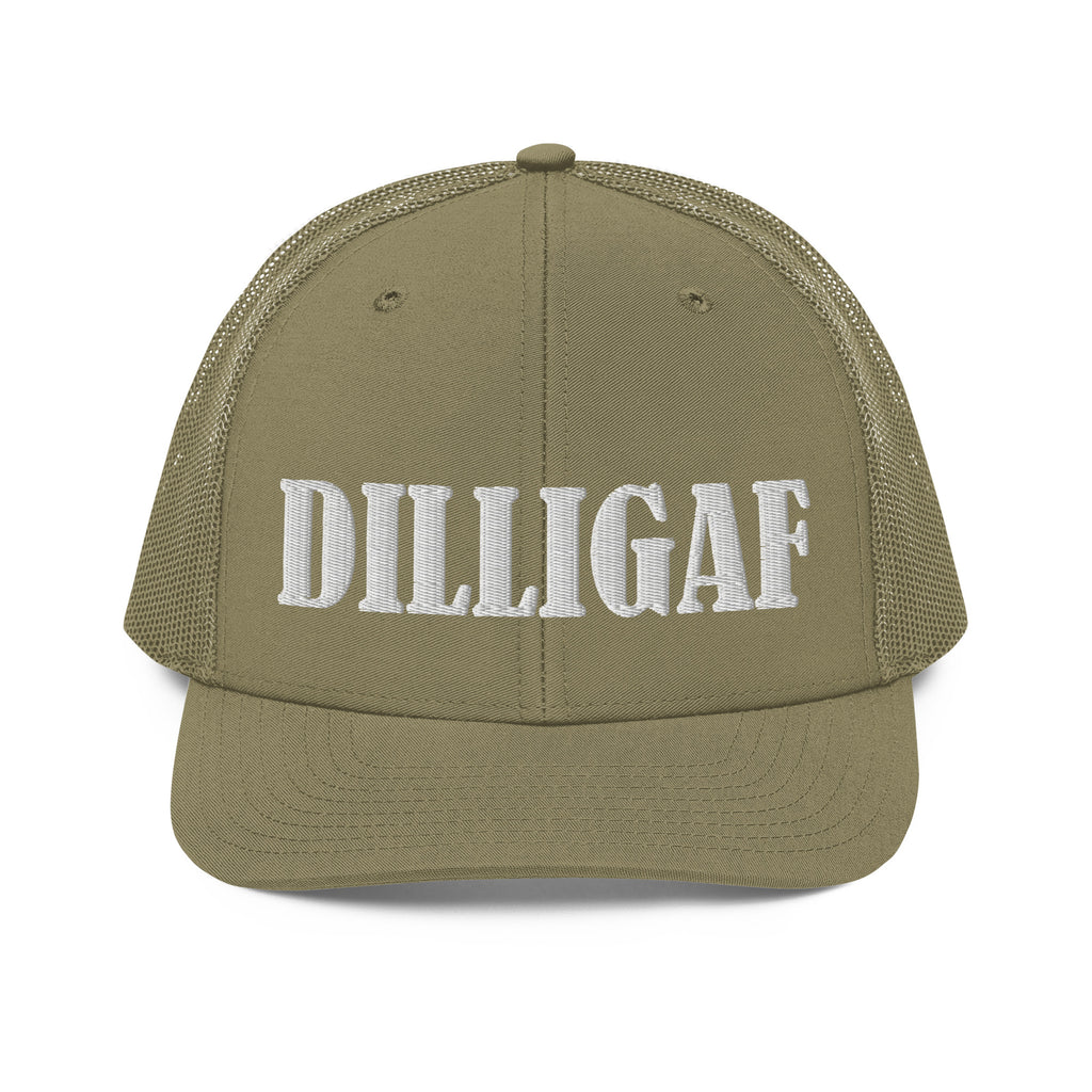 DILLIGAF HAT (embroidered) – Drag Up Coffee