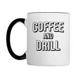 DUC Coffee and Drill mug Black - white/black