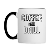 DUC Coffee and Drill mug Black - white/black