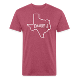 Texas DUC Shirt - heather burgundy