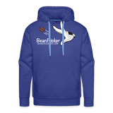 Premium Bean Flicker Hoodie - royal blue