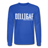 DILLIGAF Long Sleeve - royal blue