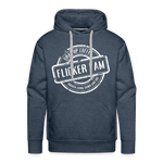 Premium Flicker Fam Hood (up to 5XL) - heather denim