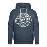 Premium Flicker Fam Hood (up to 5XL) - heather denim